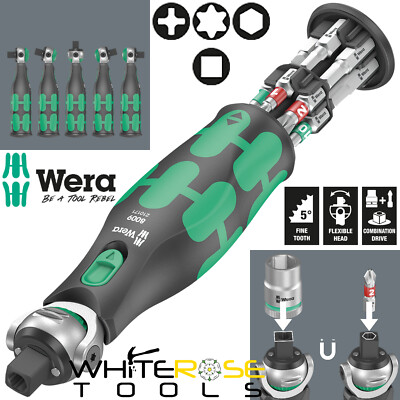 Wera Compact Schraubendreher Steckschlüssel Zyklop Tasche Imperial Set 1 13 Stck. 8009