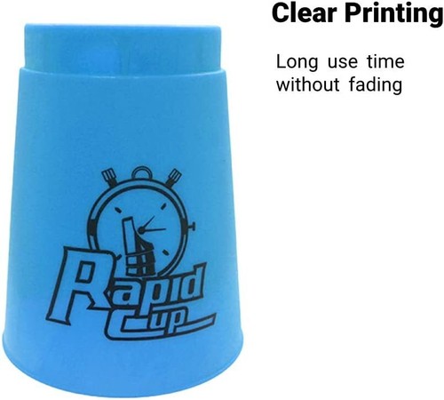 Upgrade Quick Stacks Cups 12 PC Of Sports Stacking Speed Training Game - Picture 5 of 8
