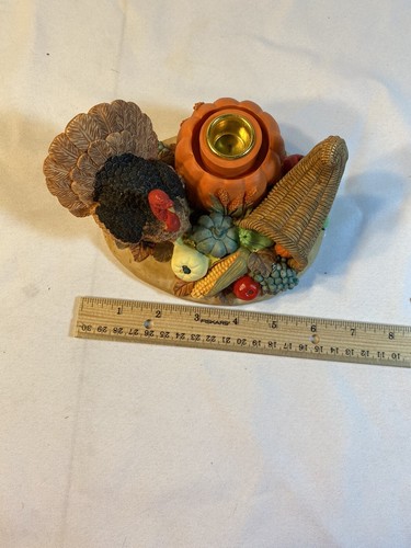 3 piece harvest candle holder table decor HCC - Picture 8 of 11