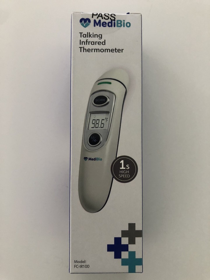 Talking Infrared Thermometer • Medibio • New in Box eBay