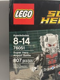 LEGO Marvel: Super Hero Airport Battle (76051) Factory sealed 