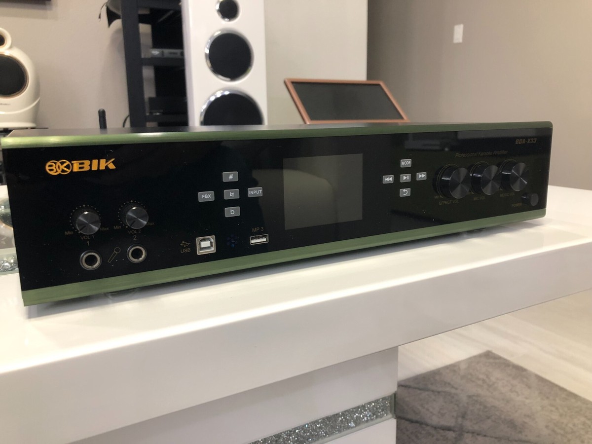 BIK - Japan BDA X-33 Digital Karaoke Mixing Amplifier | eBay