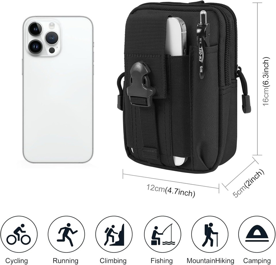 Marsupio Molle Utily EDC da esterno Custodia tattica Borsa di