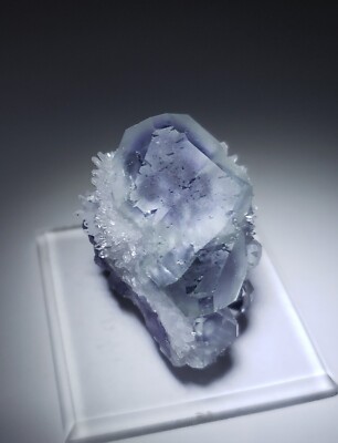 ***WOW SUPERB-Phantom Fluorescent Fluorite Quartz Calcite crystals, mine China**