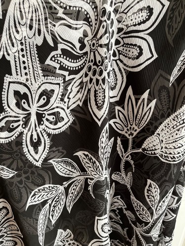 White House Black Market Dress Strapless Floral Sz 2 NWOT Handkerchief Hem - Picture 2 of 8