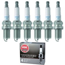 6 Pack Set Mazda NGK 2262 Spark Plug - V-power for 626 / 929 Millenia MPV MX-6