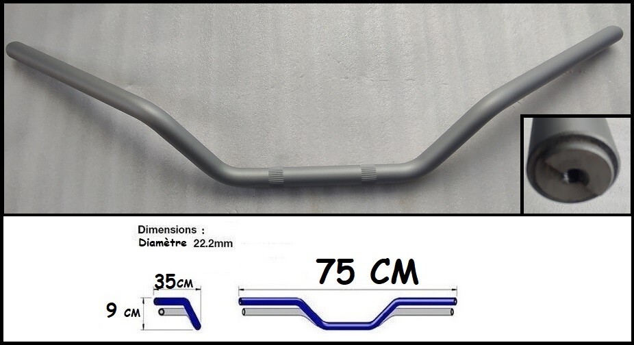 Guidon XL 125 Varadero idéal pour retrouver le confort de votre trail en voyage