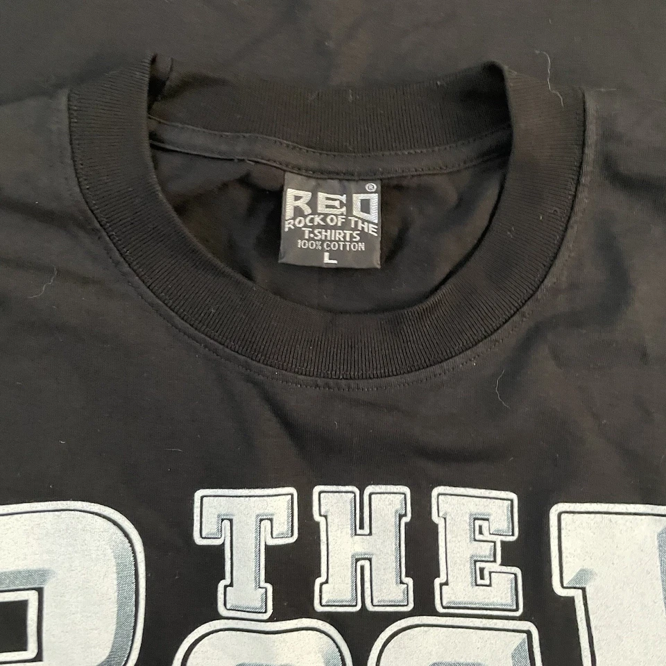 Rara Camiseta Vintage WWF The Rock Mania Sem Mangas Anos 90 Luta Livre Tamanho Grande - Imagem 3 de 4