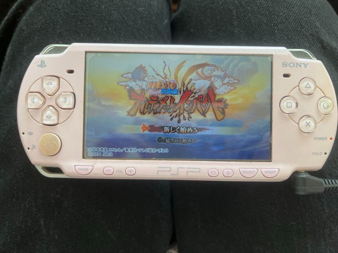 Excellet+5] Sony PlayStation Portable PSP-2000 Rose Pink Console