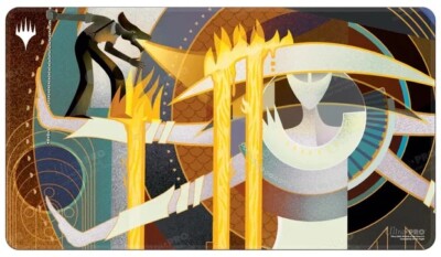 Magic the Gathering March of the Machine aftermath Rebuild the City card playmat