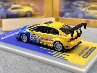 CR TM 1:64 JDM Civic Type R FD2 #95 Spoon Racing Sports Model
