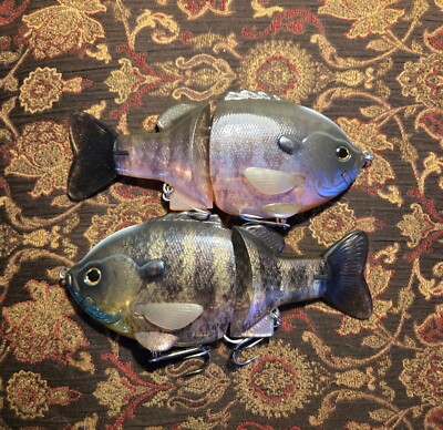 SWIMBAITS 2 - DEPS 160 BULLSHOOTERS BLUEGILLS MALE & FEMALE