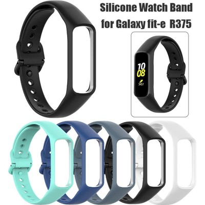Silikon Armband Uhrenarmband + Rahmengehäuse für Samsung Galaxy Fit-E SM-R375 DE