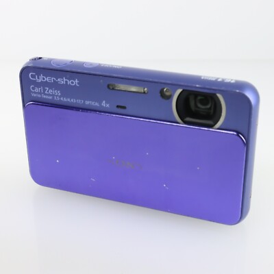 通電確認SONY Cybershot DSC-T11デジタルカメラ 1個よ014 SONY Digital Camera DSC-T110 Purple Cyber Shot 16.1MP 4x Optical