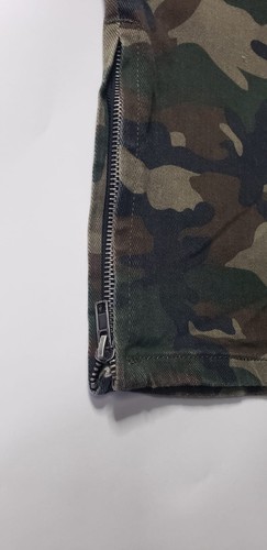 Pantalone uomo cargo cotone 42x33 mimetico gamba dritta outdoor cacciatore - Foto 10 di 19