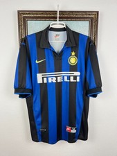 Inter Milan football shirt 1998 Soccer Maglia Nike Jersey Mens Trikot Size M