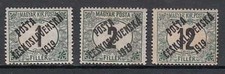 Tchécoslovaquie - Courrier 1919 Yvert 138/9 MH Manquant N°139A