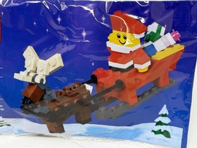 LEGO 40010 Santa Father Christmas with Sled Polybag - Sealed/New - Retired