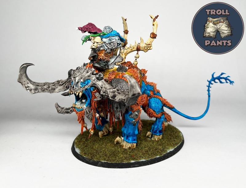 Warhammer - Age of Sigmar - Ogor Kingdoms - Huskard on Stonehorn