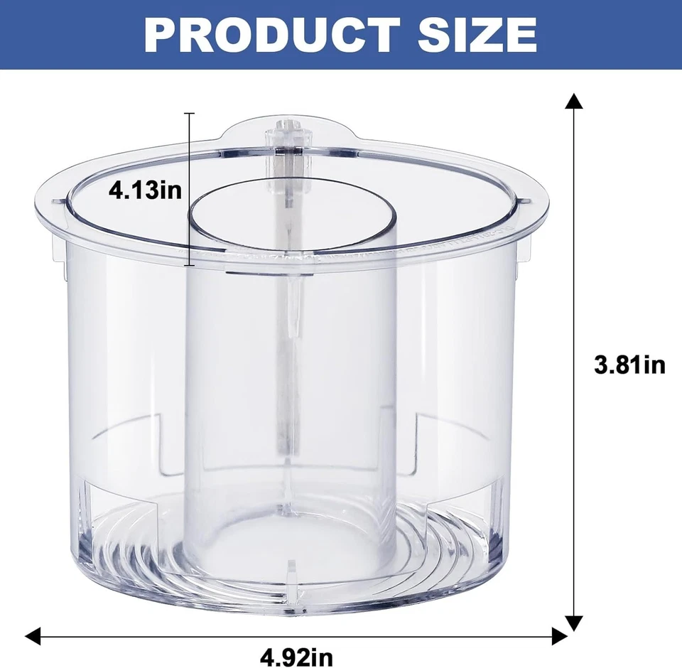 Food Processor Parts Replacement Bowl and Cover Set Fits DFP-14 DLC-2014 - Image 4 of 4