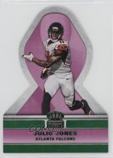 2015 Panini Crown Royale Pink Ribbons Die-Cuts Green Julio Jones #PR15 06gz