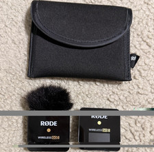 Rode Wireless GO II Compact Wireless Condenser Microphone Bodypack System Black