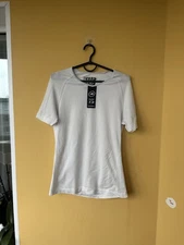 ASSOS MEN'S BASE LAYER SHORT SLEEVE SS SKINFOIL SUMMER 1/3 WHITE