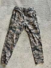 GapFit Boys Drawstring Camo Pants Youth XL 12 Pockets EUC