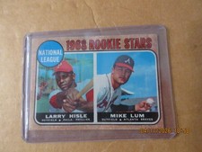 1968 Topps #579 Larry Hisle/Mike Lum Rookie Stars VG/EX
