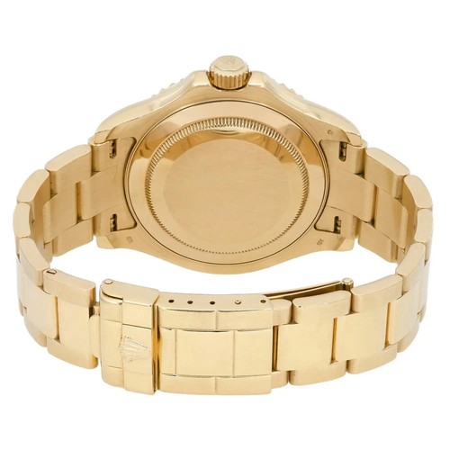 Rolex Yacht-Master 18K Yellow Gold White Dial Automatic Mens Watch 16628 - Picture 4 of 5