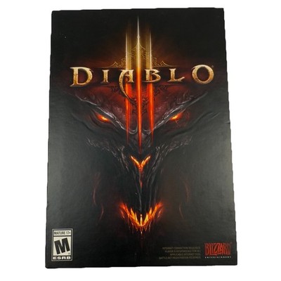 BLIZZARD Diablo III PC DVD Base Edition Sealed Vintage Retail Copy NEW