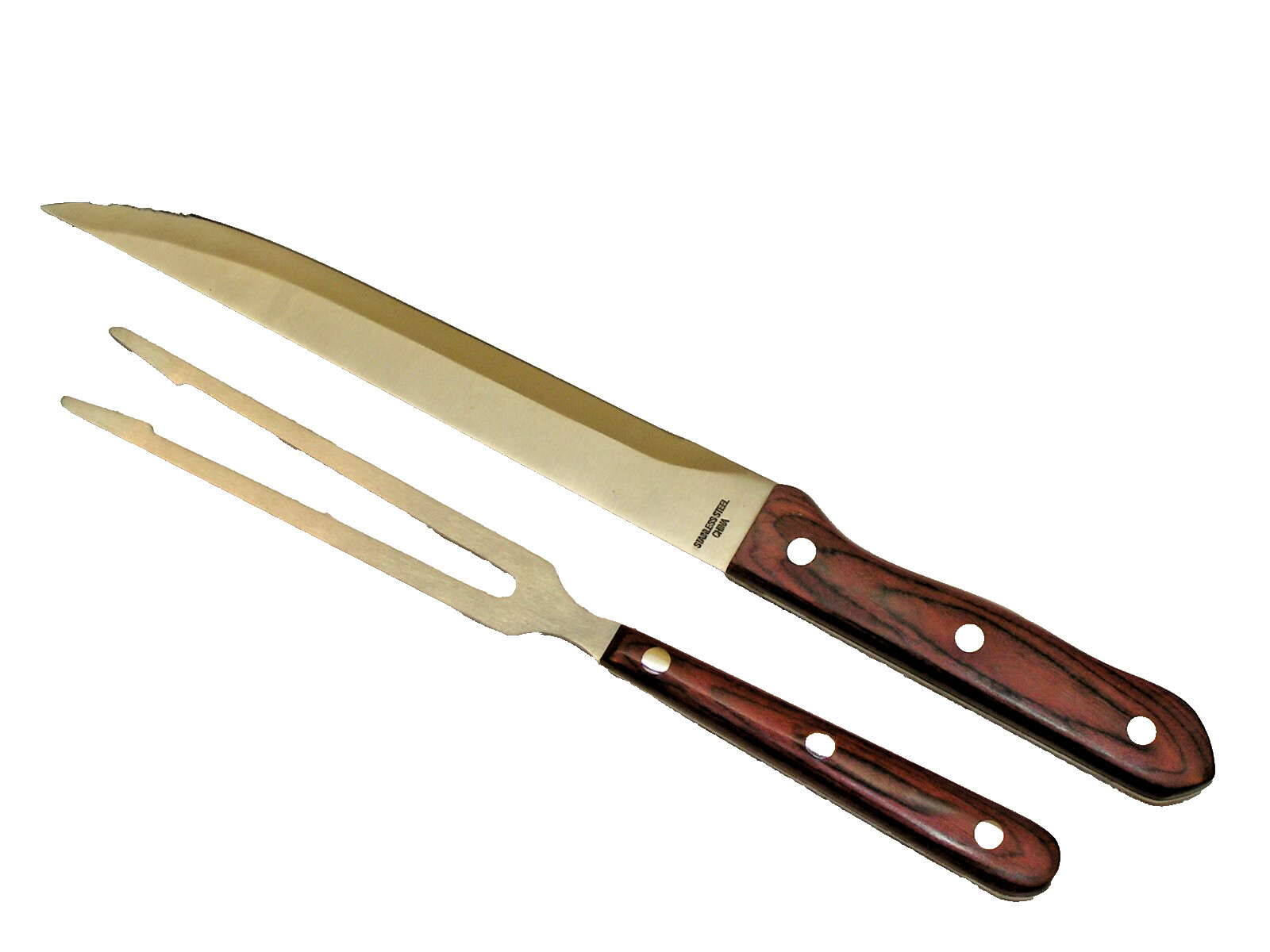 Holiday Meal Carving Set DuPont Tyvek Two Piece Carving Set Knife & Fork