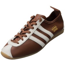 adidas Japan Unisex Fashion Sneakers in Brown White - 7.5 US