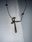 Semi Precious Stone Steampunk Necklace $220 Retail — photo 2
