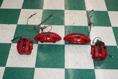 19-25 BMW 230i M Sport Front Rear LH RH Left Right Red Brake Caliper Set 4x OEM