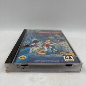 Dragon's Lair (Sega CD, 1993) CIB Complete w/ Manual & Registration Card & Foam
