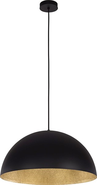 HäNgeleuchte Schwarz Gold GläNzend Rund Wohnzimmer Esszimmer Elegant Pendellampe-image