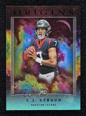 2023 Panini Origins Rookies Holo Turquoise 40/49 CJ Stroud #103 Rookie RC 1s73