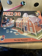 Puzz 3D 438 Piece Jigsaw Puzzle The Old Mansion Wrebbit Le Vieux Manoir NIB Seal