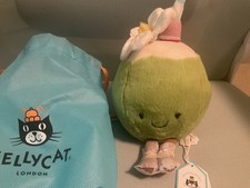 Jellycat Amuseables Aruba Coconut Authentic With Dust Bag New