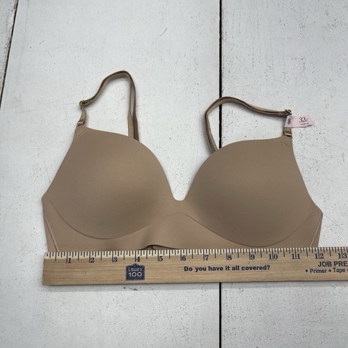 Victoria's Secret Dream Angels Smooth Wireless Push Up Bra Praline Womens 32C - Picture 4 of 5