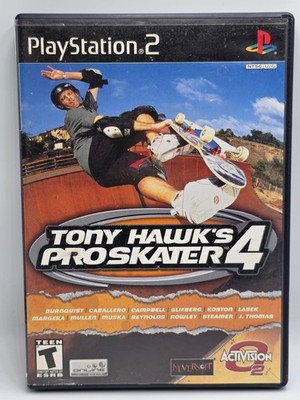 Tony Hawk's Pro Skater 4 (Sony PlayStation 2, 2002) Complete CIB w/ Reg Card