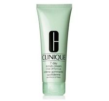 Clinique 7 Day Face Scrub Cream Rinse-Off Formula Size: 8.5 oz