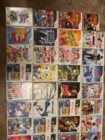 Nintendo Wii HUGE 87 video game lot many CIB, 8 sealed good titles RPG, action,+