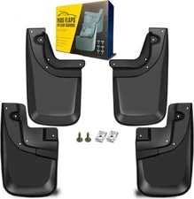 Mud Flaps Compatible with Toyota Tacoma 2005-2015 for Vehicle