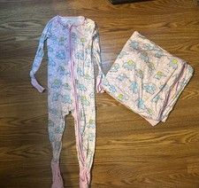 little sleepies cloud blanket with matching zippy