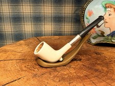 Vintage Porcelain Pipe Goede Waagen Cutty  Holland Tobacco Pipe