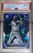2023 Bowman Sapphire Edition Baseball Cards Checklist and Odds 20