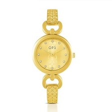 Orologio Donna Ops Objects Monogram Time OPSPW-859 Oro