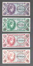 US Military Payment Cert series 641 .. 5/10/25/50 cents  Lot#6828 HIGH GRADE